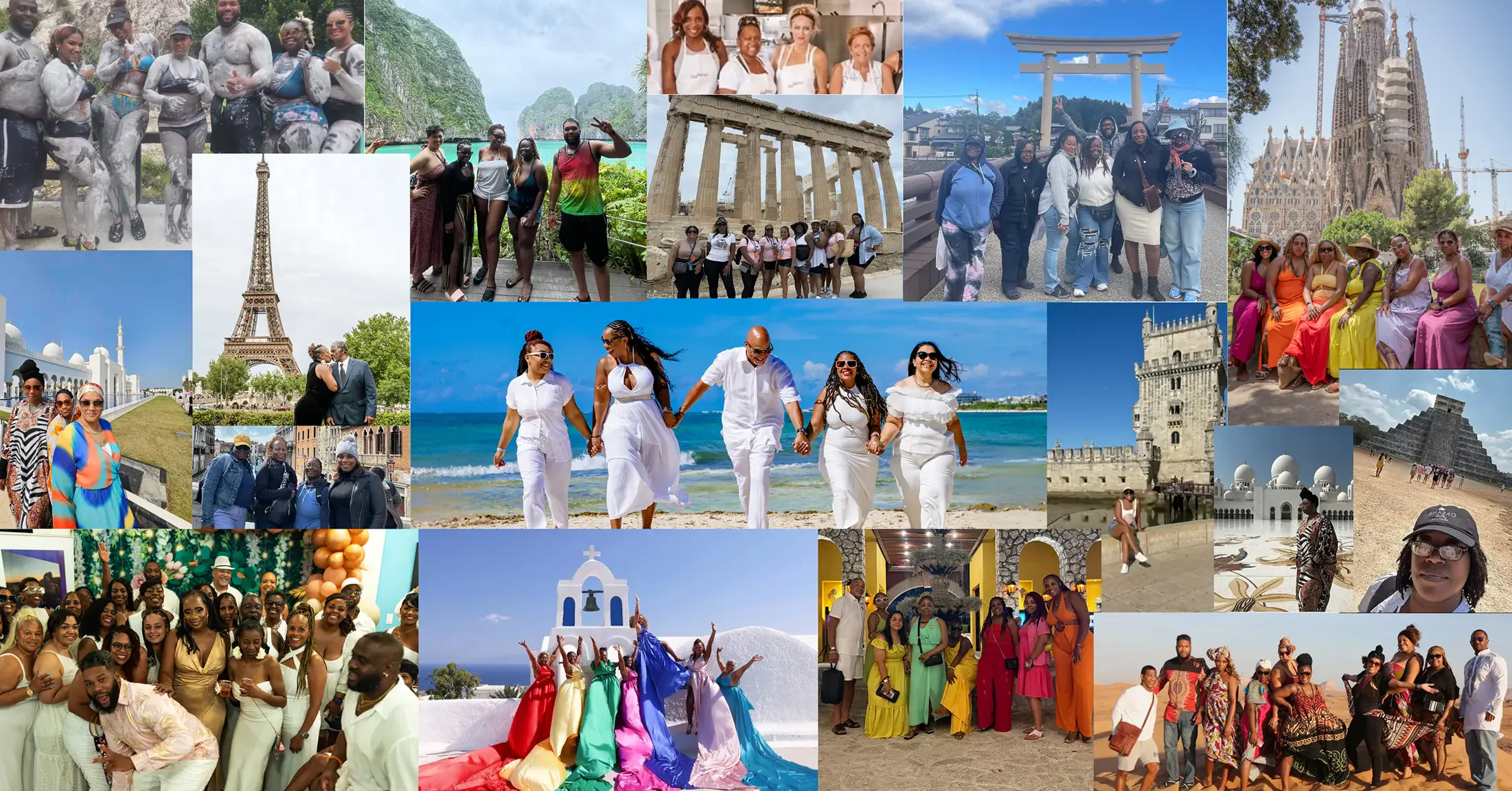 LDTG travelers and shared experiences around the world