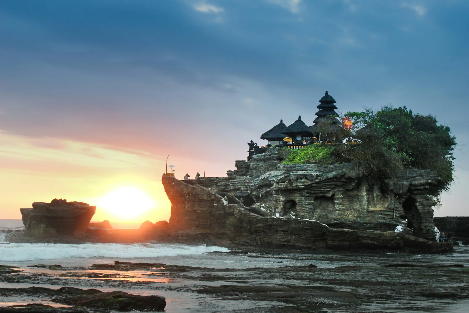 Tropical island landscape in Bali